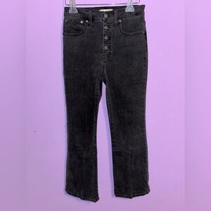 Madewell Women's Charcoal High Rise Jeans